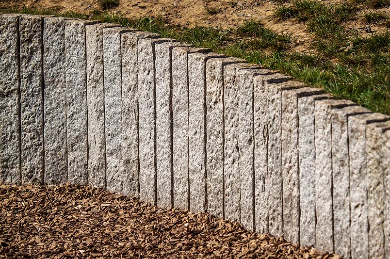 Palisaden – Fachhinweis von Natursteine Dayan