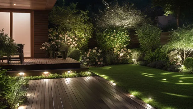 Bodeneinbaustrahler – Gartenbeleuchtung bei Dayan